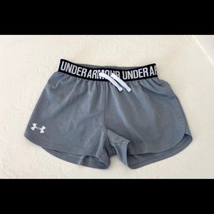 “Under Armour” athletic shorts